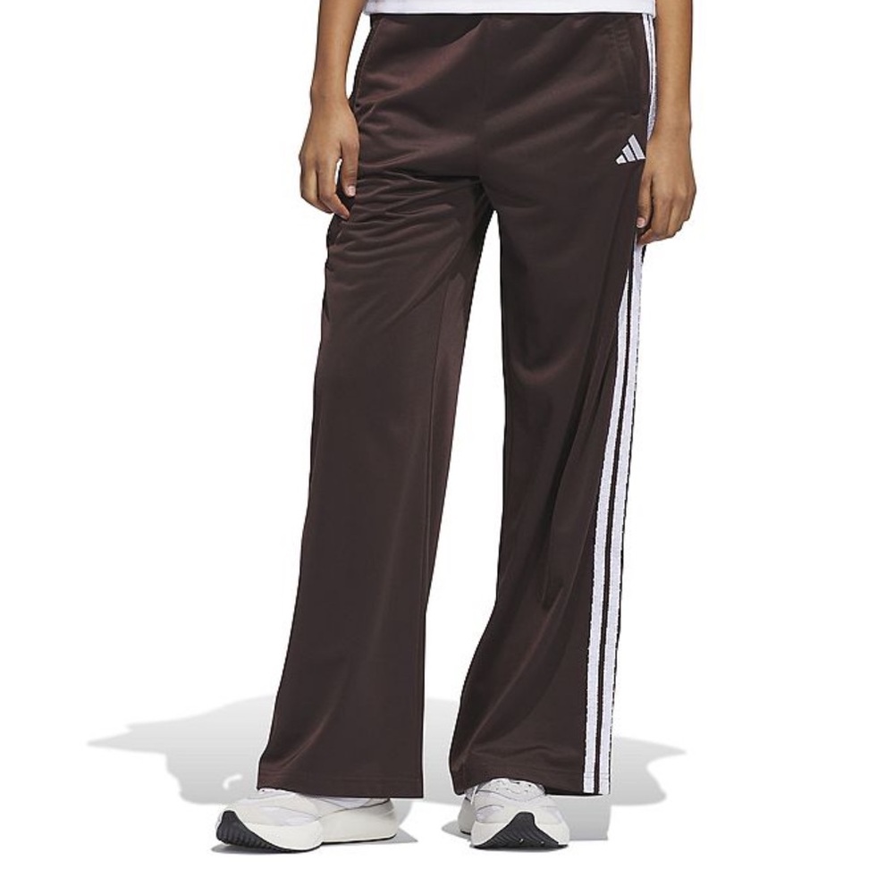 NWT Women's Adidas Yoga Essentials Cuffed Shadow Brown Jogger Pants XL - Picture 2 of 6